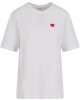 Тениска Heart Shape EMB Tee white XXL