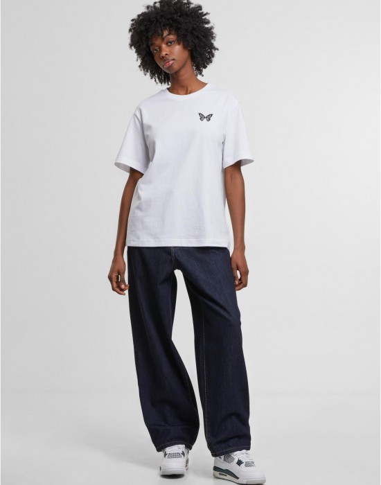 Тениска Butterfly EMB Tee white XXL
