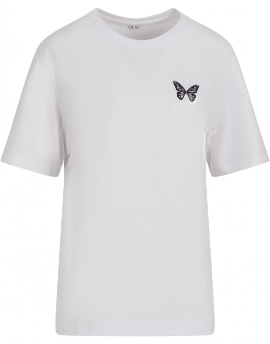Тениска Butterfly EMB Tee white XXL