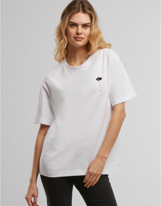 Тениска Love In The Air EMB Tee white XXL