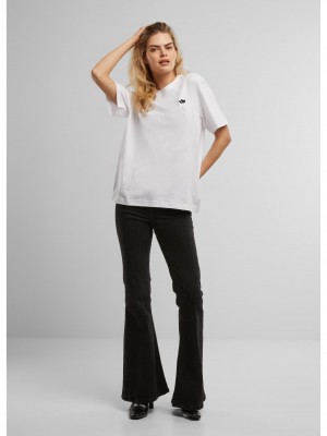 Тениска Love In The Air EMB Tee white XXL