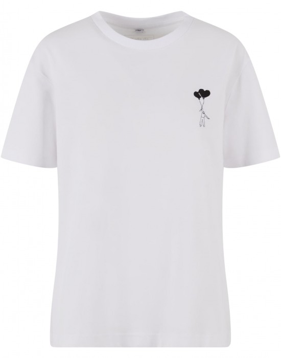 Тениска Love In The Air EMB Tee white XXL