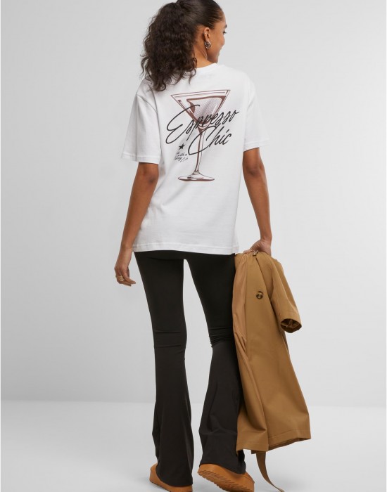 Тениска Espresso Chic Tee white XXL