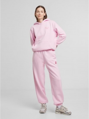 Суичър Heart Signs EMB Ladies Fluffy Hoody softpink XXL
