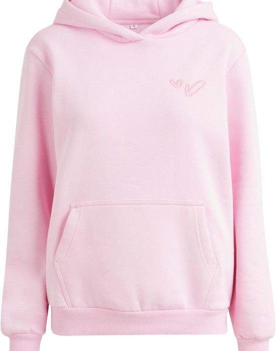 Суичър Heart Signs EMB Ladies Fluffy Hoody softpink XXL