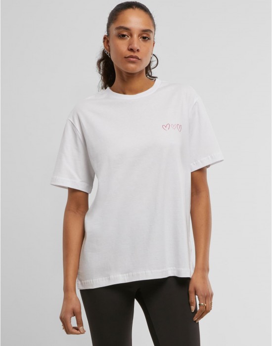 Тениска Ladies Always Trust Your Heart Tee white XXL