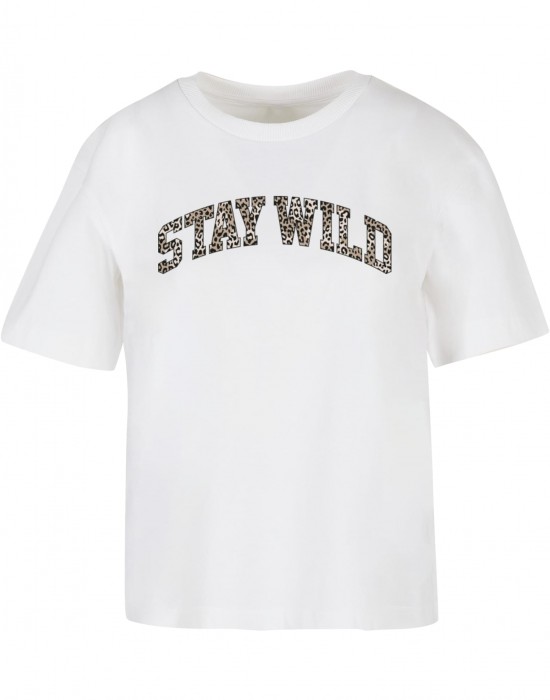 Тениска Stay Wild Leo Tee white XXL