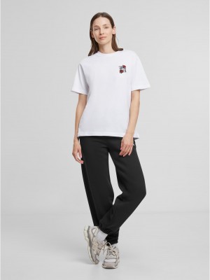 Тениска Los Angeles Roses EMB Tee white XXL