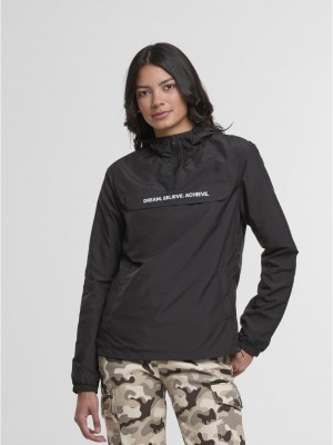 Дамско Яке Dream Believe Achieve Ladies Basic Pull Over Jacket black XXL Дамско Яке Dream Believe Achieve Ladies Basic Pull Over Jacket black XXL