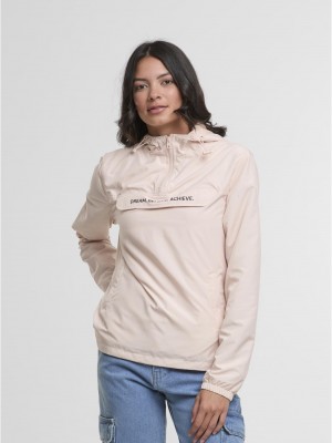 Дамско Яке Dream Believe Achieve Ladies Basic Pull Over Jacket light pink XXL Дамско Яке Dream Believe Achieve Ladies Basic Pull Over Jacket light pink XXL