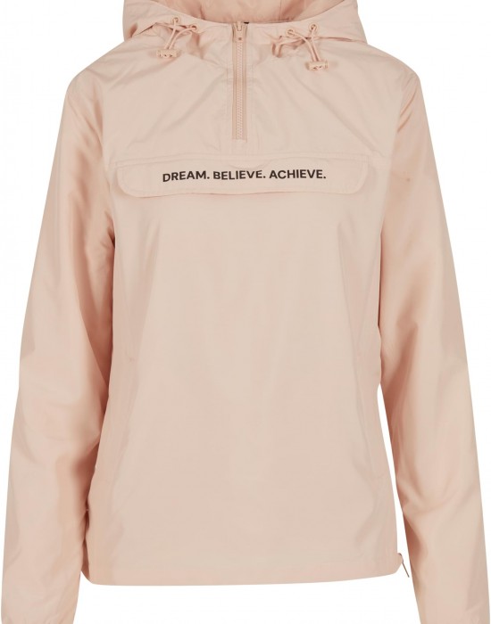 Дамско Яке Dream Believe Achieve Ladies Basic Pull Over Jacket light pink XXL