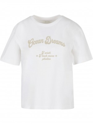 Тениска Ladies Ocean Dreams Tee white XXL