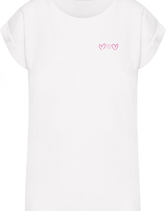 Тениска Always Trust Your Heart Ladies Extended Shoulder Tee white XXL