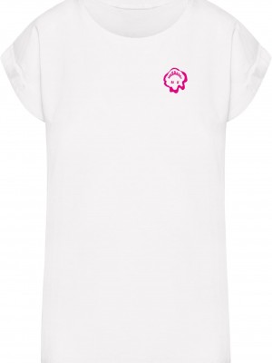 Тениска Everything Is Nice Ladies Extended Shoulder Tee white XXL