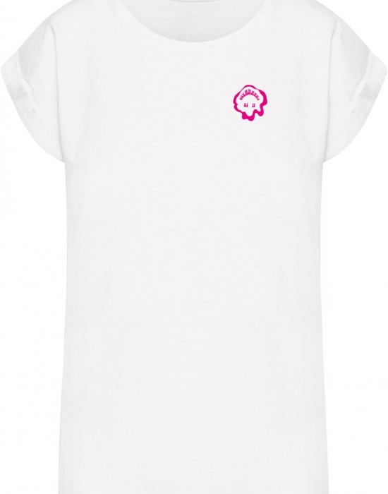 Тениска Everything Is Nice Ladies Extended Shoulder Tee white XXL