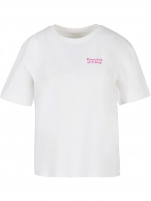 Тениска Dreaming Of Friday Tee white XXL