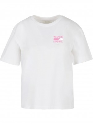 Тениска Weekend Loading Tee white XXL