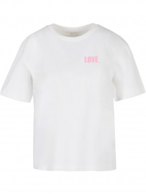 Тениска All We Need Is Love Tee white XXL