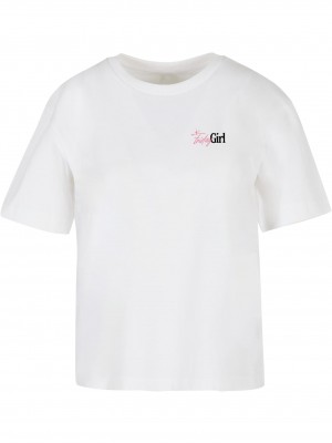 Тениска Friday Girl Tee white XXL