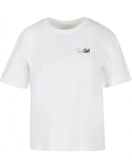 Тениска Friday Girl Tee white XXL