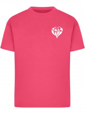 Тениска Spicy Heart Tee hibiskuspink XXL