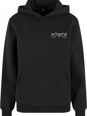 Суичър Always Trust Your Heart Ladies Fluffy Hoody black XXL
