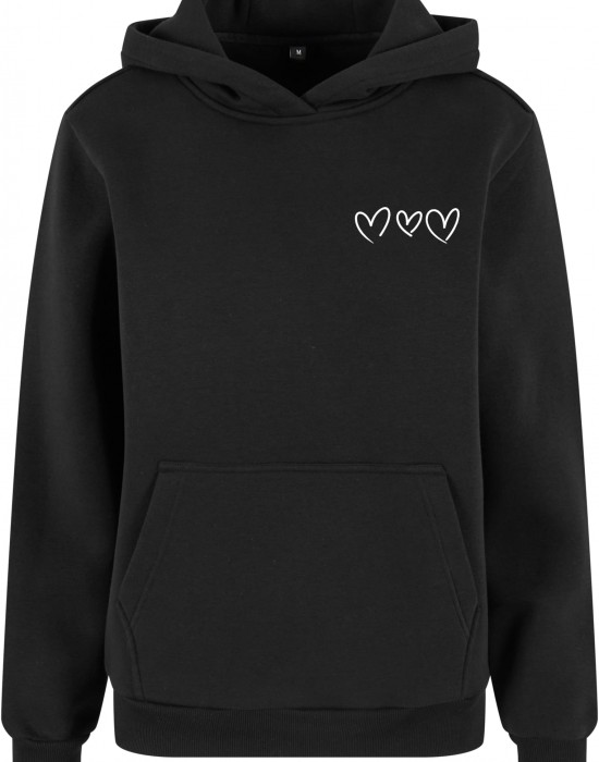 Суичър Always Trust Your Heart Ladies Fluffy Hoody black XXL