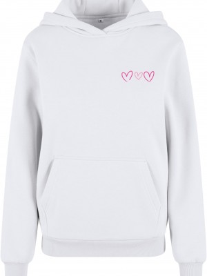 Суичър Always Trust Your Heart Ladies Fluffy Hoody white XXL