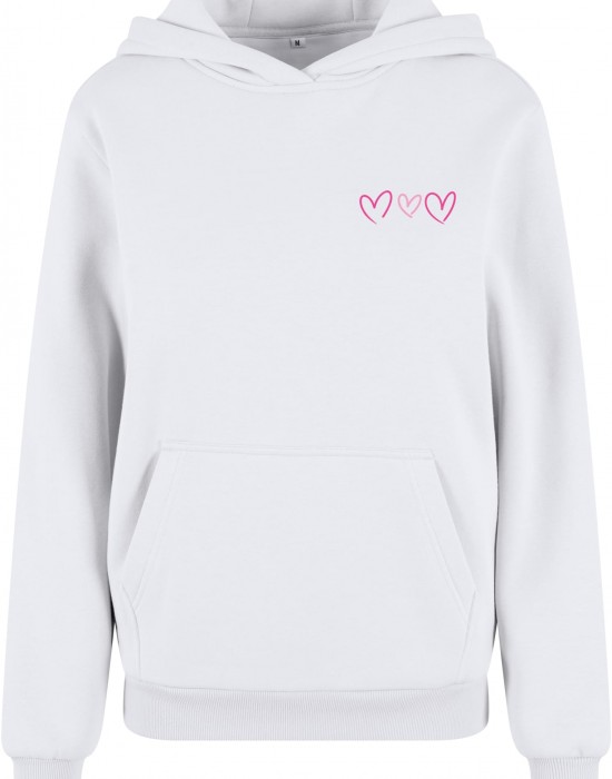 Суичър Always Trust Your Heart Ladies Fluffy Hoody white XXL