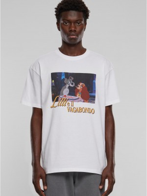 Тениска Lilli e il Vagabondo Heavy Oversize Tee white XXL