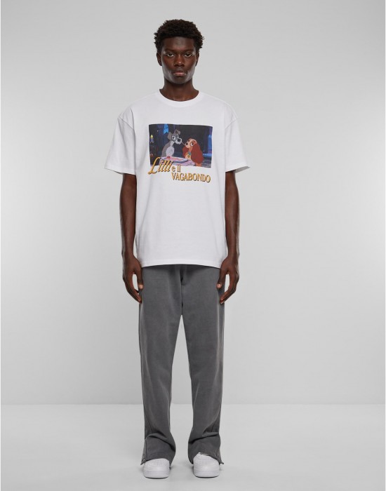 Тениска Lilli e il Vagabondo Heavy Oversize Tee white XXL Тениска Lilli e il Vagabondo Heavy Oversize Tee white XXL