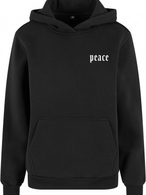Суичър Girls Peace Hand Ladies Fluffy Hoody black XXL
