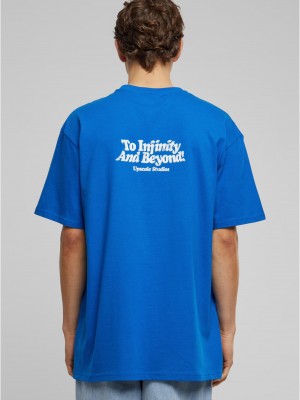 Тениска Love Story Heavy Oversize Tee cobalt blue XXL