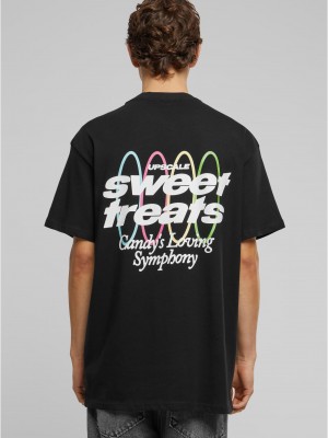 Тениска Sweet Treats Heavy Oversize Tee black XXL