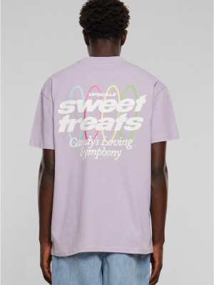 Тениска Sweet Treats Heavy Oversize Tee lilac XXL