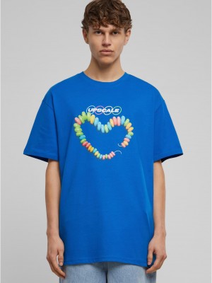 Тениска Sweet Treats Heavy Oversize Tee cobalt blue XXL