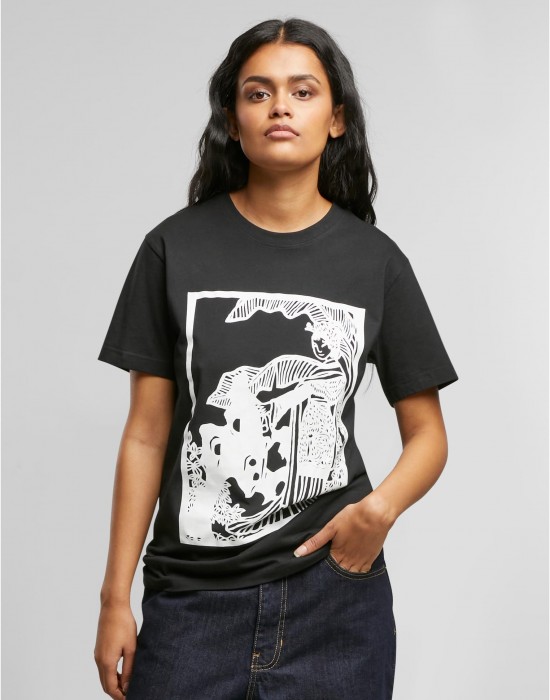 Тениска Ladies Chinese Beauty Tee black XXL