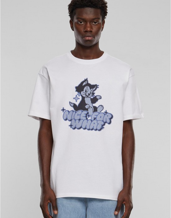 Тениска Nice for what Heavy Oversize Tee white XXL Тениска Nice for what Heavy Oversize Tee white XXL