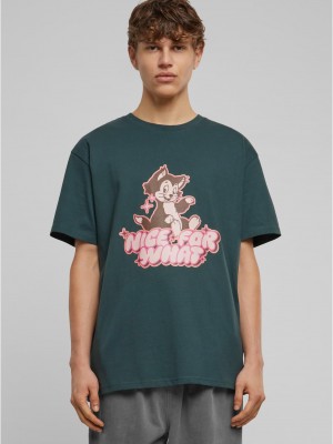 Тениска Nice for what Heavy Oversize Tee bottlegreen XXL