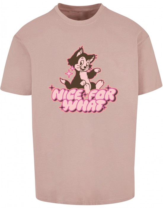 Тениска Nice for what Heavy Oversize Tee duskrose XXL Тениска Nice for what Heavy Oversize Tee duskrose XXL