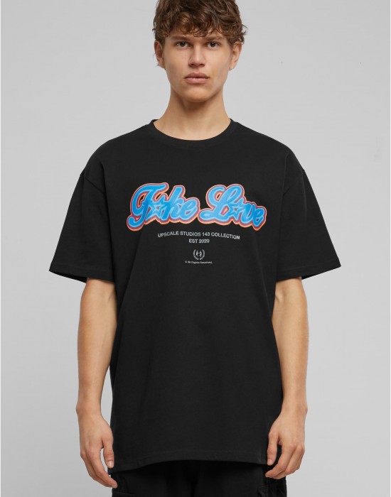 Тениска F*ke L*ve Heavy Oversize Tee black XXL