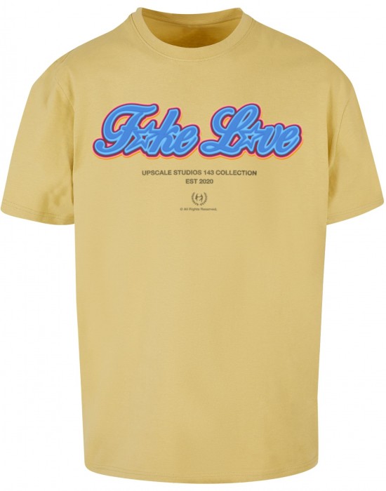 Тениска F*ke L*ve Heavy Oversize Tee palemoss XXL Тениска F*ke L*ve Heavy Oversize Tee palemoss XXL