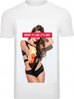 Тениска Drop It Tee white XXL