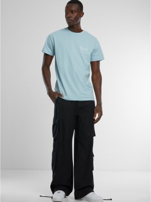 Тениска FCK Tee oceanblue XXL