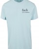 Тениска FCK Tee oceanblue XXL Тениска FCK Tee oceanblue XXL