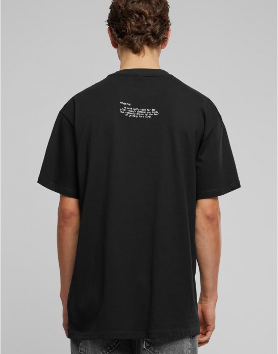 Тениска FU Heavy Oversize Tee black XXL Тениска FU Heavy Oversize Tee black XXL