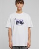 Тениска FU Heavy Oversize Tee white XXL Тениска FU Heavy Oversize Tee white XXL