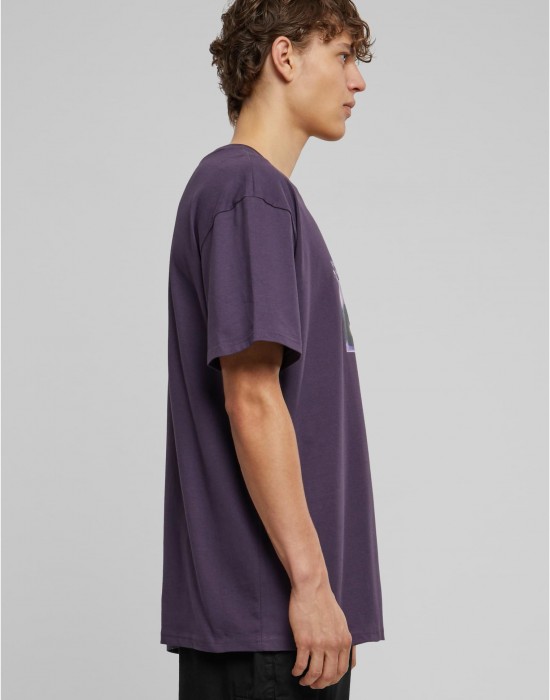 Тениска FU Heavy Oversize Tee purplenight XXL Тениска FU Heavy Oversize Tee purplenight XXL
