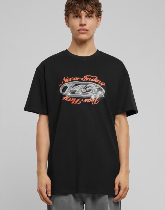 Тениска Never ending... Heavy Oversize Tee black XXL Тениска Never ending... Heavy Oversize Tee black XXL