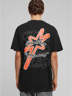 Тениска Never ending... Heavy Oversize Tee black XXL